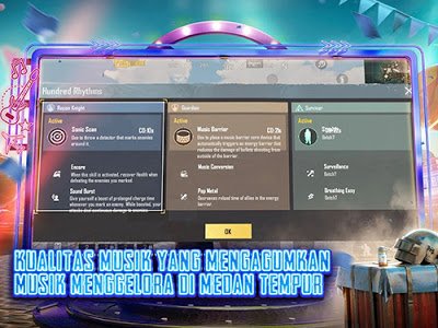 Tentang Update PUBG Mobile : 3 Ability Hundred Rhythms