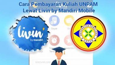 Cara Pembayaran Kuliah UNPAM Lewat Livin by Mandiri Mobile