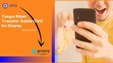 Transfer Saldo OVO ke Gopay Tanpa Ribet Biaya Rp2500