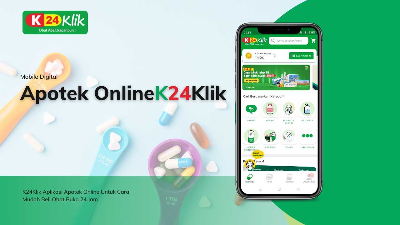 K24Klik Aplikasi Apotek Online Untuk Cara Mudah Beli Obat Buka 24 Jam K24Klik Aplikasi Apotek Online Untuk Cara Mudah Beli Obat Buka 24 Jam