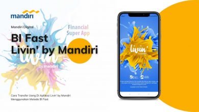 Menggunakan BI Fast Tarif Transfer Rp 2500 Melalui Livin' by Mandiri