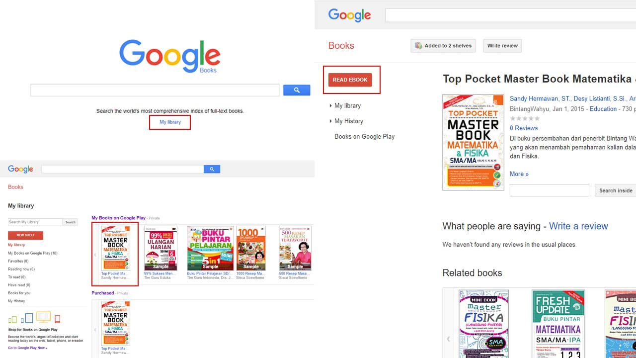 Cara Membaca Ebook Play Books Yang Sudah di Beli Melalui Laptop atau PC Cara Membaca Ebook Play Books Yang Sudah di Beli Melalui Laptop atau PC