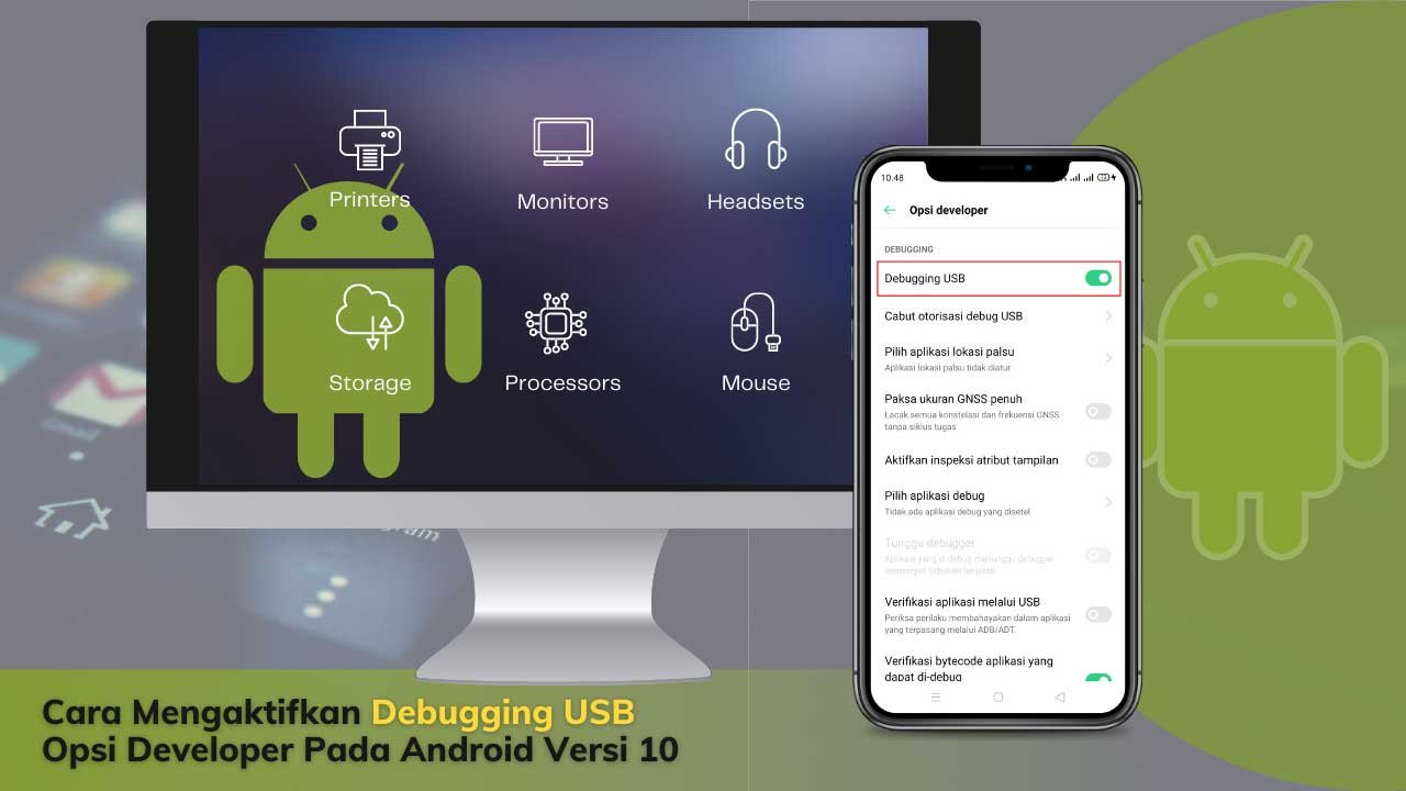 Cara Mengaktifkan Debugging USB Opsi Developer Pada Android Versi 10 Cara Mengaktifkan Debugging USB Opsi Developer Pada Android Versi 10
