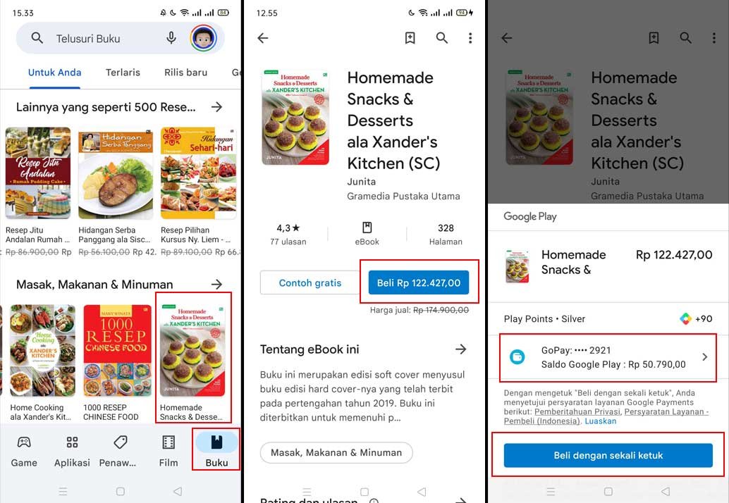 Langkah Beli Buku Di Google Play Store Melalui HP Langkah Beli Buku Di Google Play Store Melalui HP