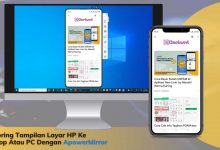 Mirroring Tampilan Layar HP Ke Laptop Atau PC Dengan ApowerMirror