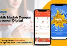Cara Isi Saldo ShopeePay Melalui Aplikasi New Livin by Mandiri