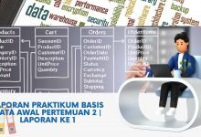 Laporan Praktikum Basis Data Awal Pertemuan 2 | Laporan Ke 1