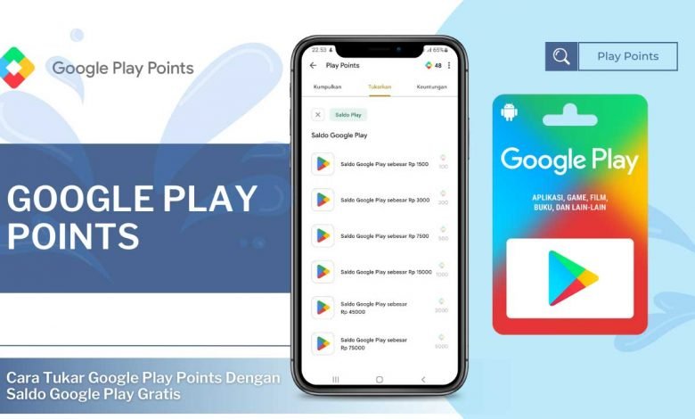Cara Tukar Google Play Points Dengan Saldo Google Play Gratis