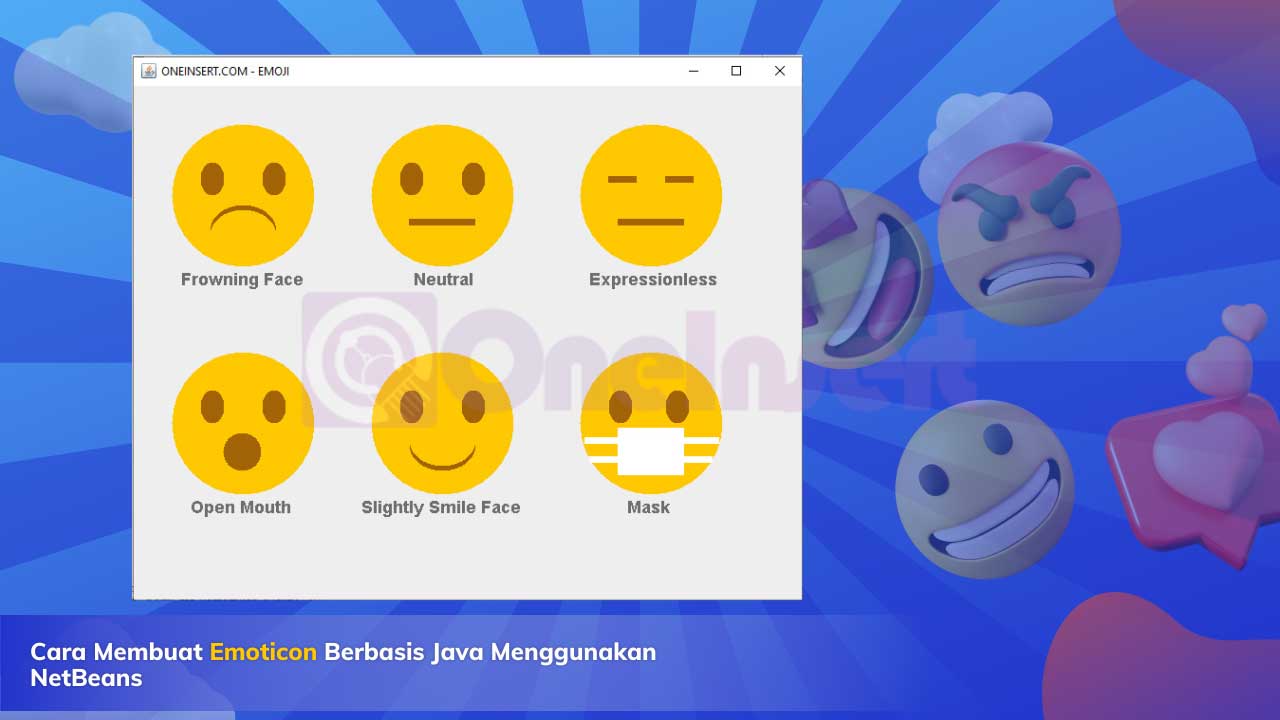 Cara Membuat Emoticon Berbasis Java Menggunakan NetBeans