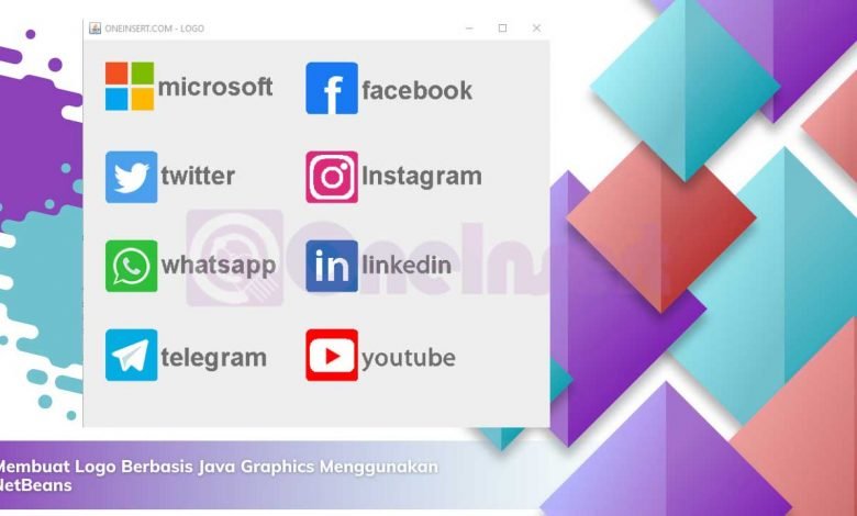 Membuat Logo Berbasis Java Graphics Menggunakan NetBeans